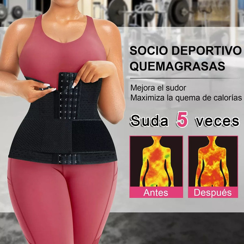 Para Traje Reductor Abdominal Para Mujer Cinturón De