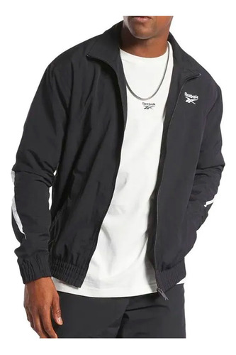 Campera Hombre Reebok Classic Vector Negro In Store