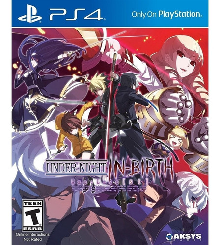 Jogo Lacrado Under Night In Birth Exe Late St Para Ps4