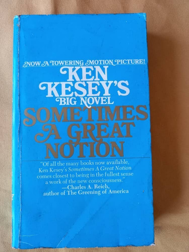 Book N - Sometimes A Great Notion - Ken Kesey´s