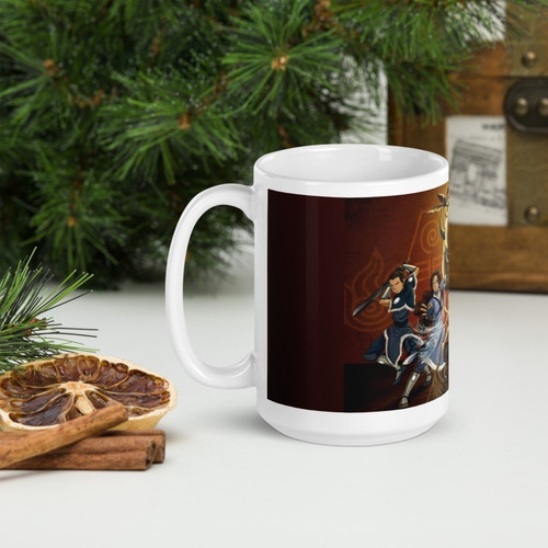 Avatar Taza Grande 15 Oz Aang, Sokka, Zuko, Katara, Toph