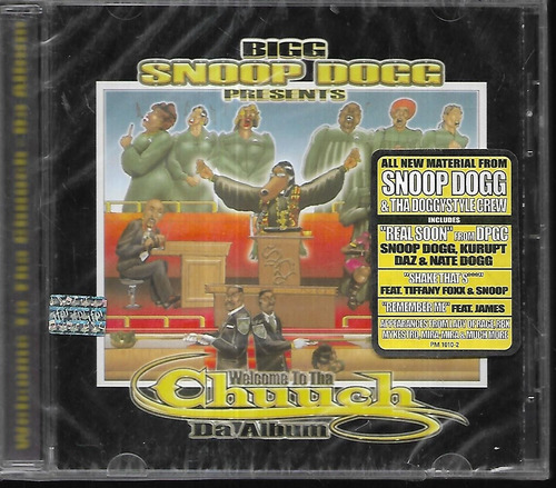 Snoop Dogg Album Welcome To Tha Chuuch Da Album Cd Sellado