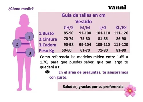 Tallas de corpiños equivalencias sales