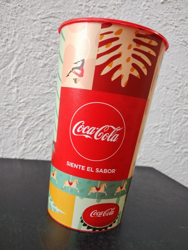 Vaso Promocional Coca Cola Siente El Sabor Año 2019 (Usado)