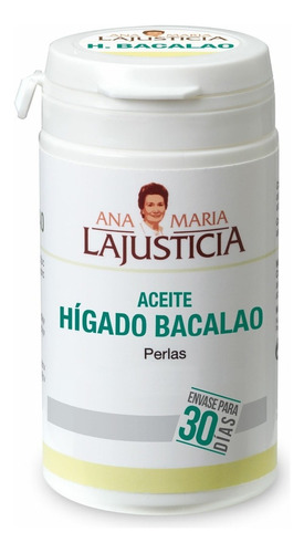 Aceite De Hígado De Bacalao Ana María La Justicia 90 Perlas