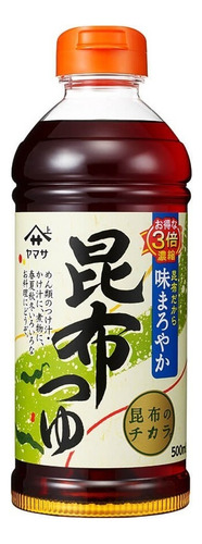 Yamasa Tsuyu Kombu 500ml Salsa Soya Sazonador