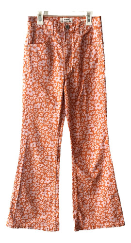 Pantalón Estampado, Bota Campana. T.xs-s. Importado Usa.