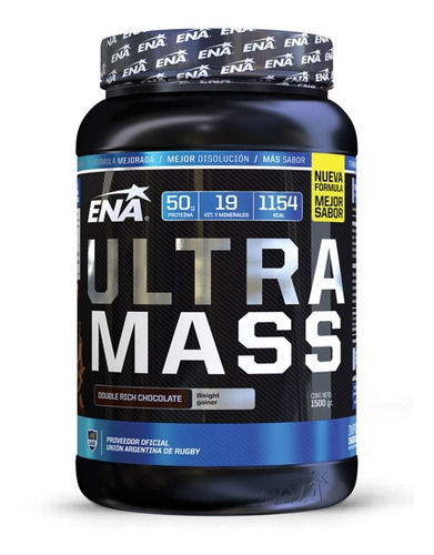 Ultra Mass Ena 1,5kg Vainilla Y Chocolate - Ganador De Peso 