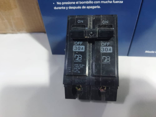 Breakers Para Empotrar Doble 120/240  30amps