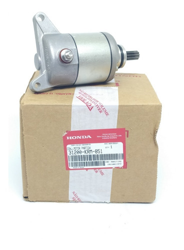Imagem 1 de 4 de Motor De Partida Cg Titan Fan 150 Original Honda 31200krm851
