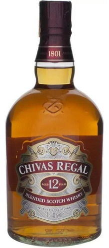 Chivas Regal 12 Anos Scotch Escocês 1 L