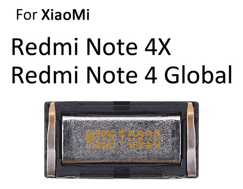 Audio Auricular Xiaomi Note 4 4x Global Repuesto Earpiece