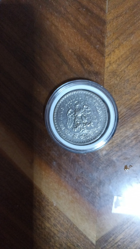 Moneda De Coleccion De Un Peso De Plata Ley 720 Año 1922 (Usado)