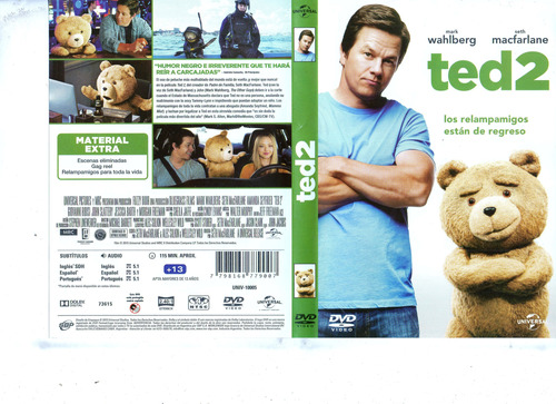 Ted 2 (2015) - Dvd Original - Mcbmi