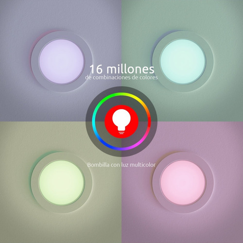 Imagen 3 de 9 de Ampolleta Led Inteligente Nexxt Gu10 Multicolor - Revogames