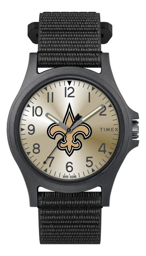 Reloj Timex Nfl Pride 40 Mm Para Hombre - New Orleans Saints