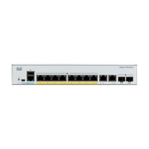 Switch Cisco Catalyst C1000-8t-2g-l 8 Puertos 2 Sfp