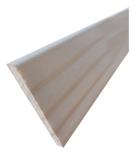 Zocalo Madera Pino Clear Sin Nudos De 9mm X 58mm X 3.00 Mts