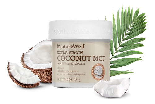 Naturewell Crema Hidratante Extra Virgen Mct De Coco Para C