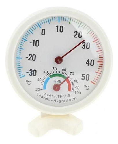 6x Medidores De Humedad Y Temperatura Analógicos Interiores