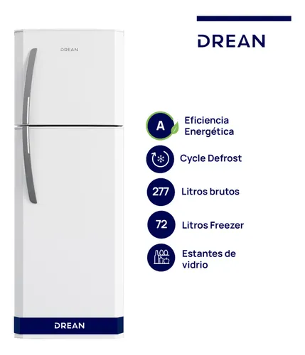 comprar Heladera Con Freezer Cíclica 277 L Blanca Drean - Hdr280f50b