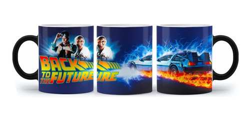 Taza Mágica Volver Al Futuro. Back To The Future.