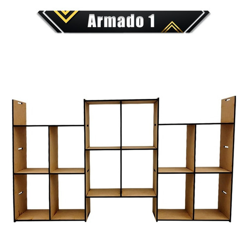 Imagen 3 de 10 de Exhibidor Modular Funko Pop Coleccionador Mdf Multiusos
