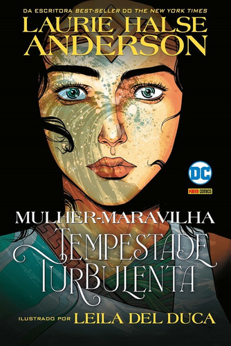 Mulher-maravilha: Tempestade Turbulenta: DC Teen, de Anderson, Laurie Halse. Editora Panini Brasil LTDA, capa mole em português, 2021