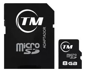Memoria Microsd Portable Profesional Tm 8gb - Clase 6