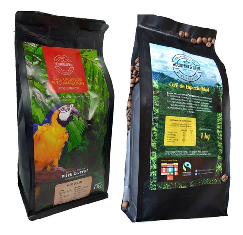 Pack 2 K Café Grano Colombia+ Altoamazonas 