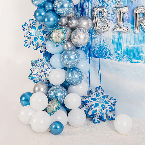 Globos Frozen Set De Arcos Decoracion Cumpleaños Para Fiesta