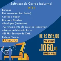 Comprar Sistema Erp Indústria, Comércio, Serviços
