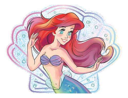 Tarjetas De Invitación Únicas De Disney Ariel, 8 Quilates - 