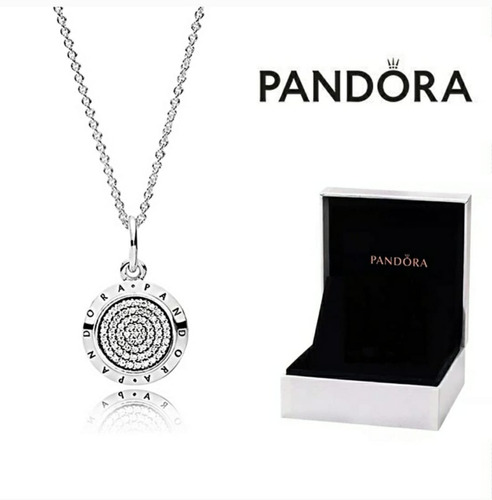 Collar Pandora Autentico Original Plata 9,25 Garantizado.