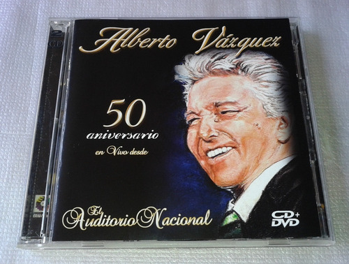 Alberto Vazquez 50 Aniversario En Vivo Auditorio Nac  Cd/dvd