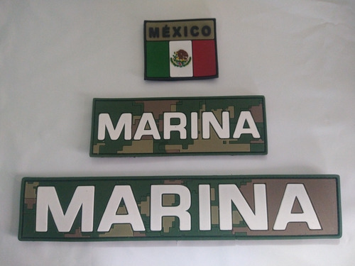 Insignias De Pvc Juego Completo Para Chaleco  Leyenda Marina