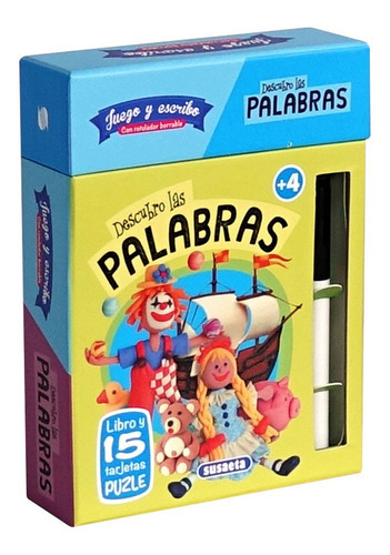 DESCUBRO LAS PALABRAS, de Ediciones, Susaeta. Editorial Susaeta, tapa dura en español