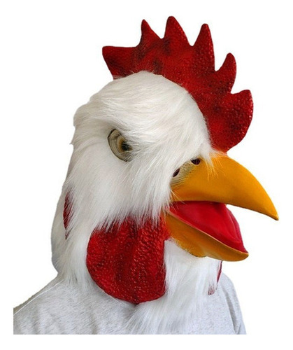 C Al Party Plush Richard Rooster Mask Disfraz De Pollo