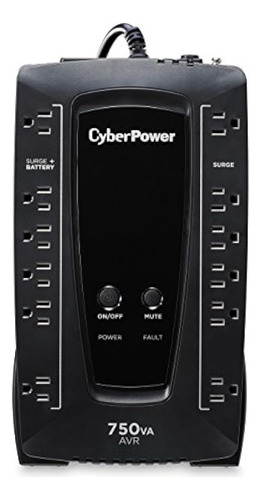 Sistema Ups Cyberpower Avrg750u Avr, 750va / 450w, 12 Tomaco