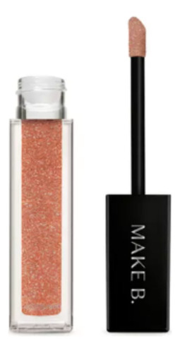 Make B. Labial Liquido Diamond Dorado Luxury