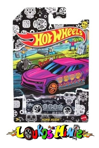 Hot Wheels King Kuda Halloween 2021 Dia De Los Muertos 4/5