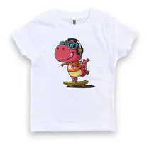 Comprar Poleras Personalizadas Niños Y Niñas - Dinosaurios