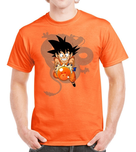 Playera Camiseta Goku Niño Kame Hame Ha Dragon Ball + Regalo