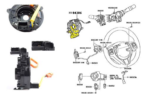 Cable Espiral Auris 1.5 2014 2015 2016 2017 2018