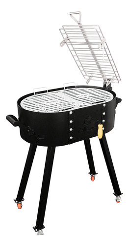 Fogonero Modelo F-70 Con Estaca Y Perchero - Grillcorp