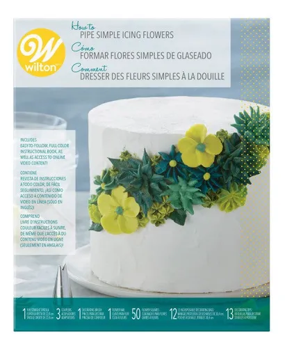 comprar Kit Repostería Cómo Formar Flores De Buttercream Con Boquill