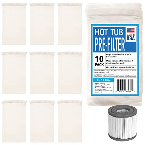 [paquete De 10] Calcetines Prefiltro Jacuzzi Extender V...