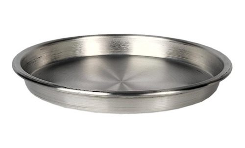 Pizzera Aluminio Reforzado Asadera Molde Para Pizza 24 Cm 