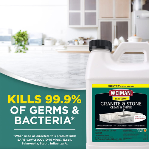 Recambio Granite Daily Clean & Shine Weiman, 1.89 L, Desinfe