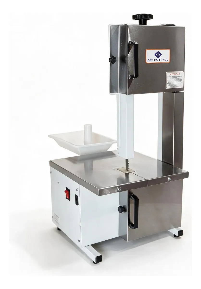 Serra Fita Semi Inox Moedor Boca 5 Açougue 1,46 Delta Grill
